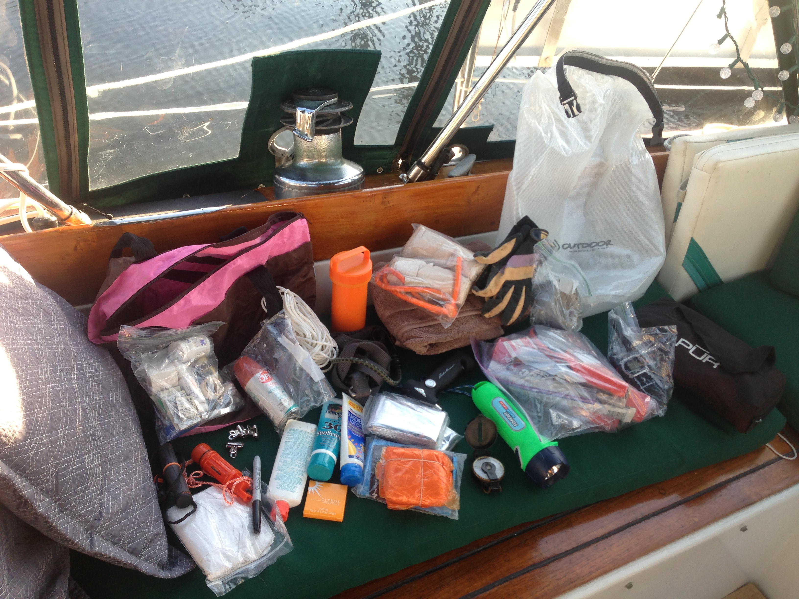 What's in our Ditch Bag and Med Kit??